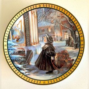 Trisha Romance "Star of Wonder" Collector Plate - Limited Edition Christmas